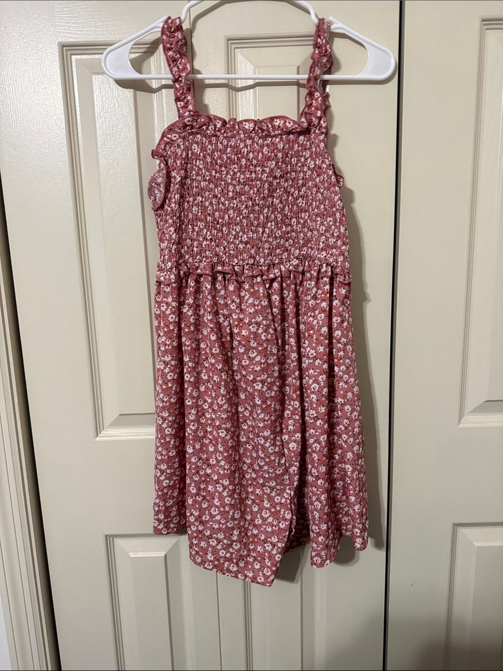 Maternity Pink Floral Romper